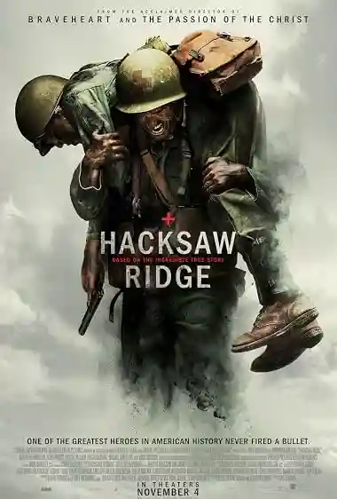 Poster of Hacksaw Ridge (2016) Hindi Dual Audio BluRay