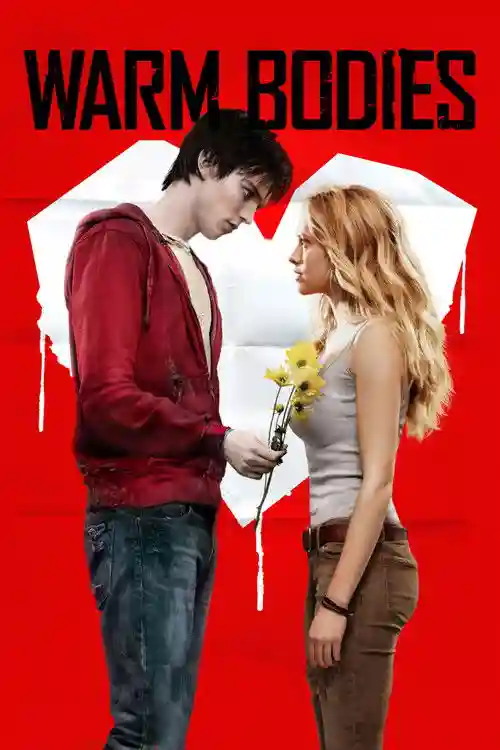 Poster of Warm Bodies (2013) Dual Audio [Hindi-English] Movie BluRay